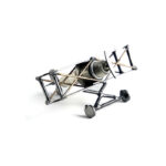 metalfly, modelfly, dobbeltdækker, vintage plane, fly første verdenskrig, fly anden verdenskrig, vintage plane, fly model