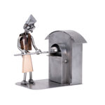 Svendegave til bager gave metalfigur. Svendegaver og metalfigurer.