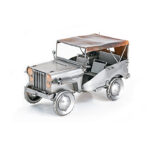 Willys Jeep metal model med mange fine detaljer. En flot model til jeep entusiasten eller jeep ejer manden. Super sejt boliginteriør. modelbiler og jeep modelbil