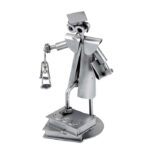 Gave til jurist advokat metalfigur mand