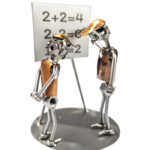 Gave til lærer metalfigur - mand