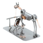 Gave til beslagsmed hesteskomager metalfigur