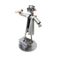 Studentergaver til hende metalfigur gave til student med en skøn håndlavet figur. Metalfigurer og studentergaver fra vores gave webshop. Se også stundentergaver til ham