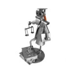 Gave til jurist advokat metalfigur kvinde