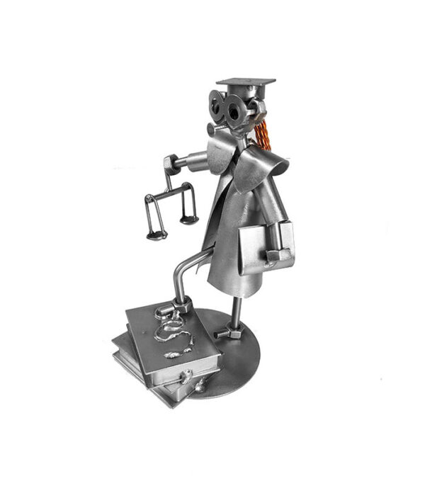 Gave til jurist advokat metalfigur kvinde