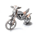 Motocross motorcykel metalfigur som perfekt og sej gave til motocross kører