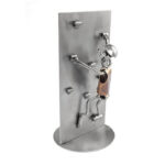 Klatreren – Håndlavet Metalfigur i Action. Gave til klatrer.