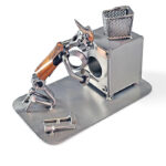 gave hvidevarer montør metalfigur - vaskemaskine