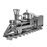 Damplokomotiv metal model. Bygget på baggrund af fotos, diagrammer og bogbeskrivelser. Gave til veterantog entusiast eller togfører. Se flere svendegaver og jobfigurer