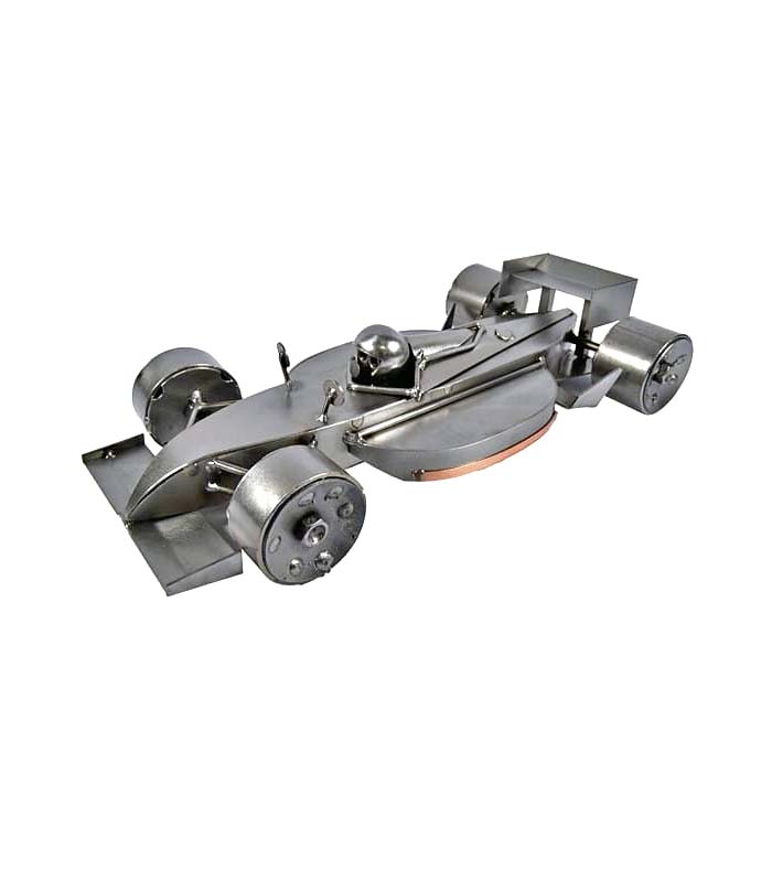 Formel 1 racerbil metal model med mange detaljer som gaveide til racer fan, racerkører eller mekaniker. Se vores modelbiler her i webshoppen.