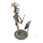 dirigent metalfigur musikfigurer og metalfigurer