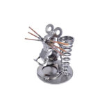 Mus penholder metalfigur som gave til skrivebordet