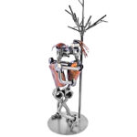 Sex i skoven metalfigur. Gave sex metalfigurer