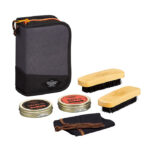 shoe shine kit eller skopudsersæt handy rejsesæt fra gentelmens hardware
