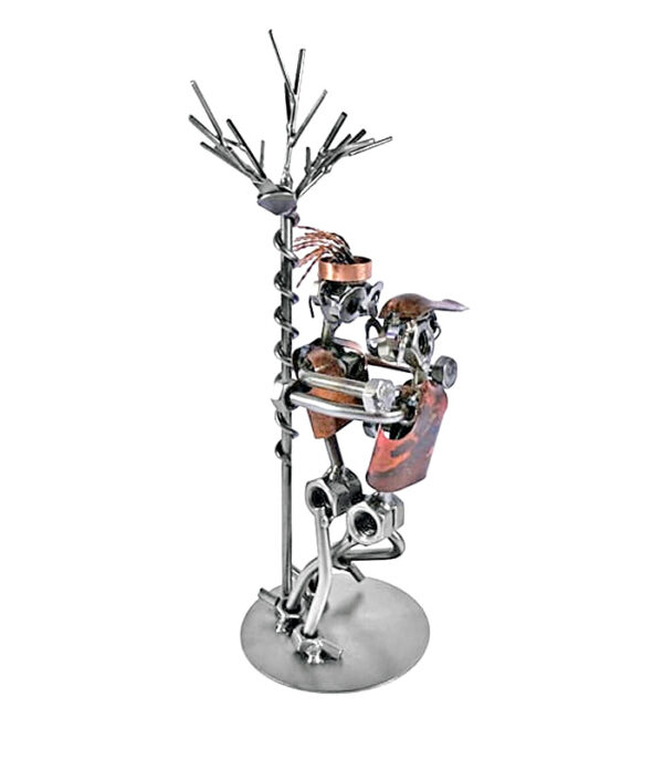 Kærlighed i skoven – Fræk & Sjov Metalfigur gave til sexpartner