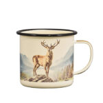 emalje krus hjort som gave til jæger