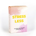 stress less cards. En gave til en stressramt.
