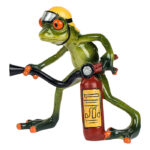 Frø Brandmand med Brandslukker Figur