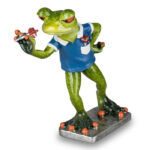 Frø Dartspiller i Rød eller Blå Trøje