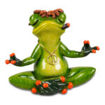 Frø dyrker yoga 2 varianter