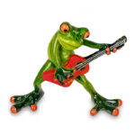 Frø guitarist musiker figur
