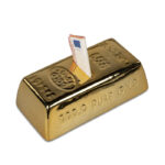 guldbarre som sparebøsse 17 xm