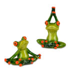 Yoga frøer som sæt