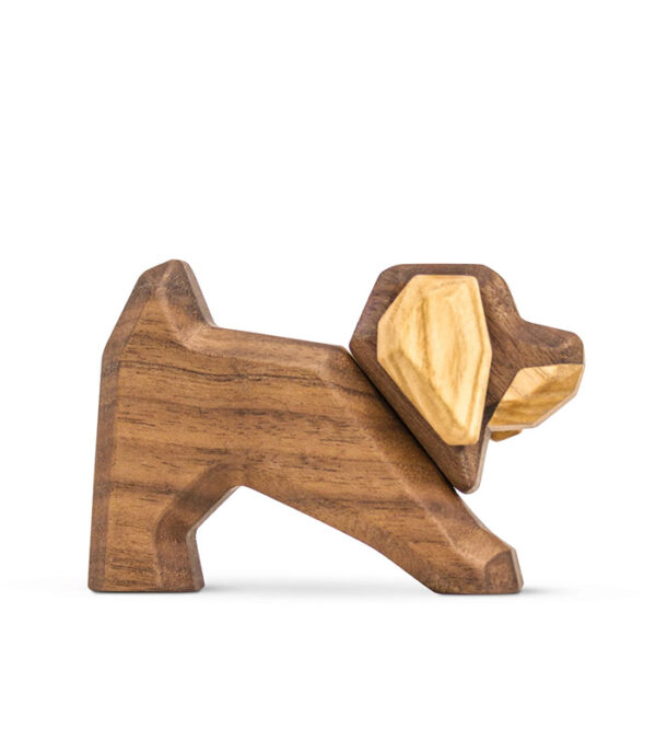 Den lille gravhund fra fablewood dansk design træfigur