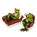 frø hende og ham holder fyraften