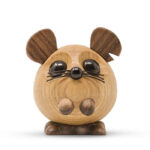 Ingolf Stor Mus Træ-Designfigur fra Fablewood