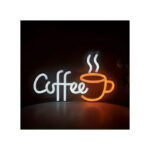 cafe neon led skilt usb