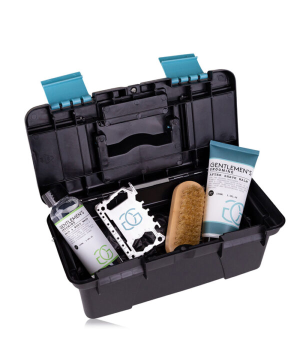 Mænds Grooming Sæt Kropspleje og værktøjskasse som gave til mænd