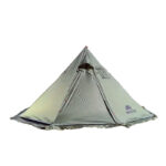 ottekantet helårstelt shelter tipi med separat bundmåtte