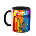 Krus i farver som gave til kunstmaler eller svendegave til maler