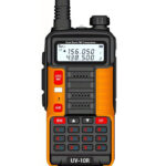Professionel Walkie Talkie 10W 128 kanaler Dual Band