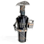 Sjov vinholder udført som sørøver. gave til sømand eller kaptajn