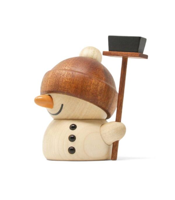 stor snemand snowman flurry fablewood træfigur pick me up