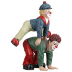 Sjov gave til bedste ven kollega - Håndmalet klovnefigur - Billede 2