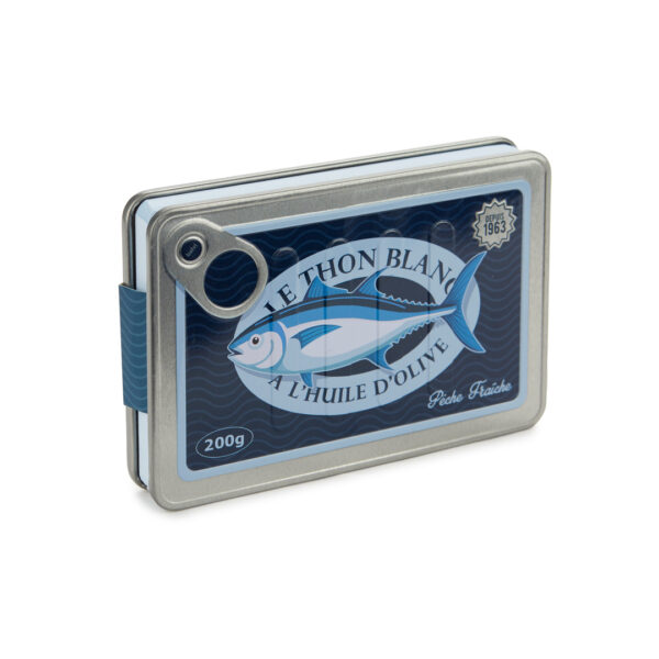 notesbog som tun på dåse vintage stil