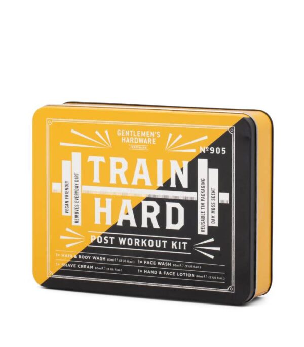 post gym kit er en herresæt til personlig pleje erfter sport
