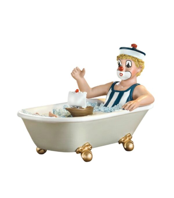 Håndmalet Klovnefigur Gave til Sejler Sømand eller Matros