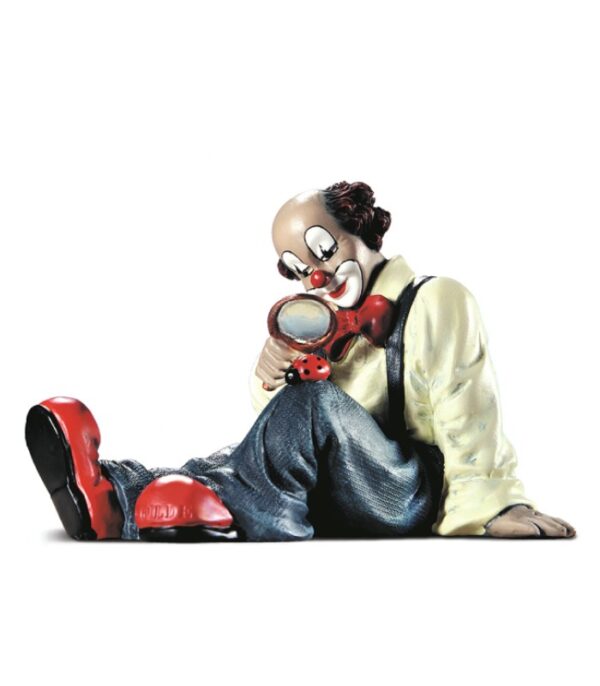 Håndmalet Klovnefigur - Gave nysgerrig på livet og biodiversitet