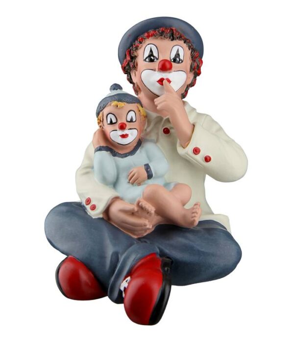 klovn figur silentium stille