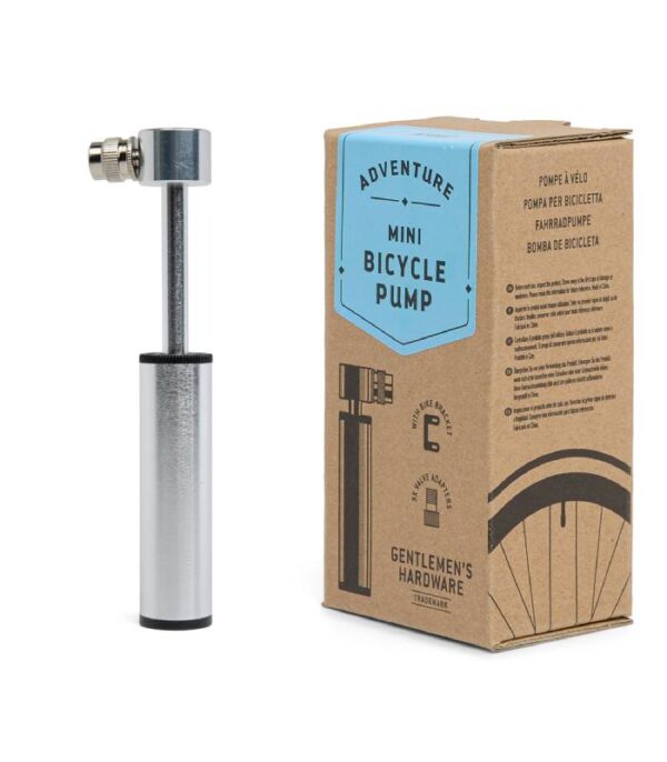 mini cykelpumpe i lommeformat til cykelrytter eller cykelentusiast