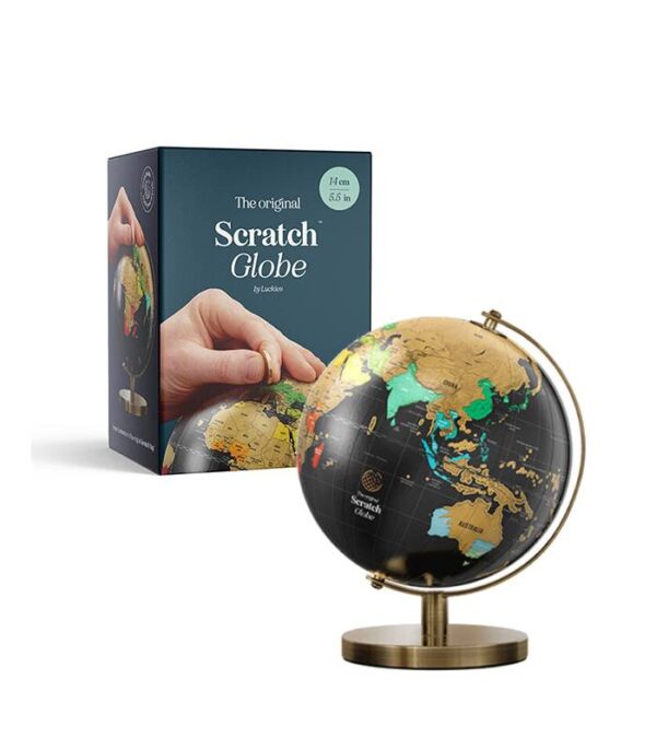 skrabeglobus skrab hvor du har rejst lille globus